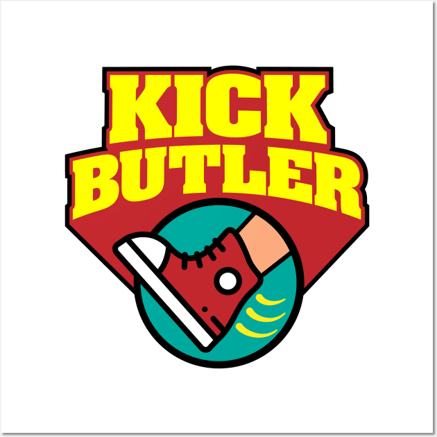 Kick Butler Logo Wall Art by Kick Butler Merch Store!